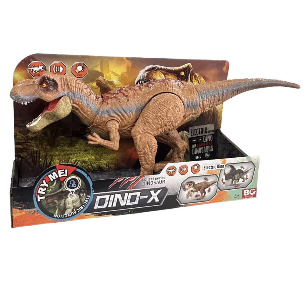 FIGURA DINOSAURIO T- REX CON LUZ Y SONIDO - 1