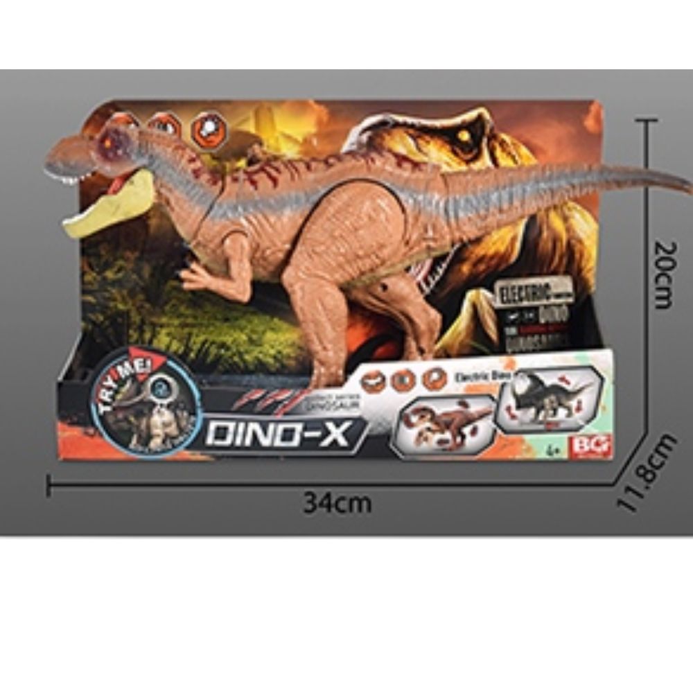 FIGURA DINOSAURIO T- REX CON LUZ Y SONIDO - 3