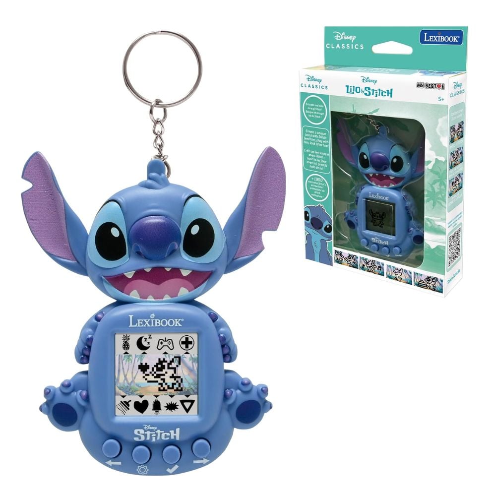 CONSOLA DE JUEGOS LLAVERO DISNEY STITCH MY BEST-E - 1