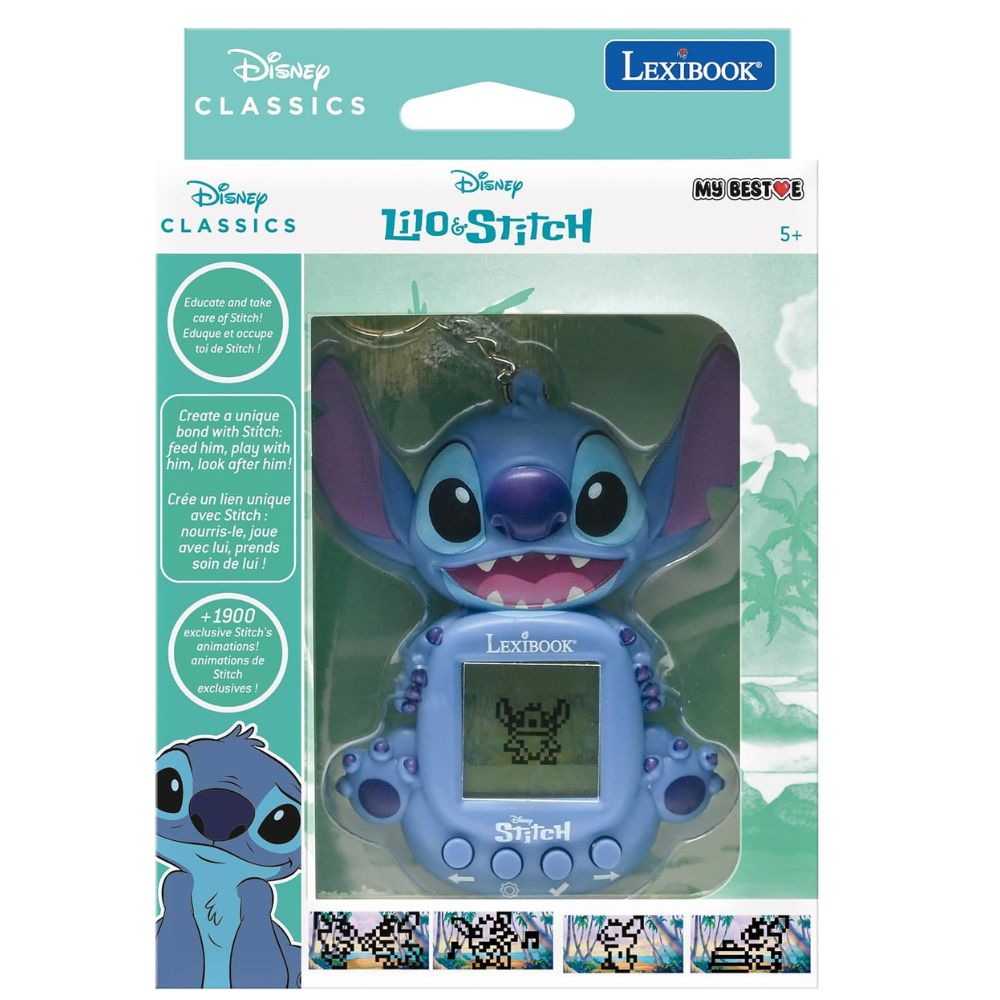 CONSOLA DE JUEGOS LLAVERO DISNEY STITCH MY BEST-E - 5