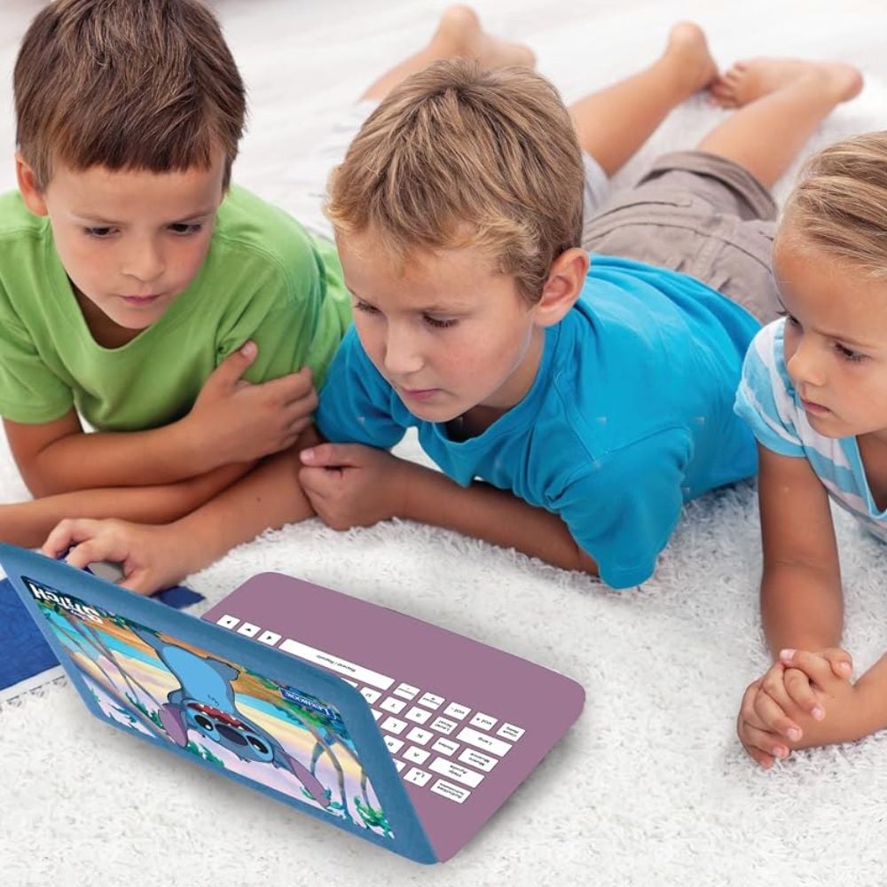 LAPTOP EDUCATIVO PARLANTE BILINGÜE STITCH - 4