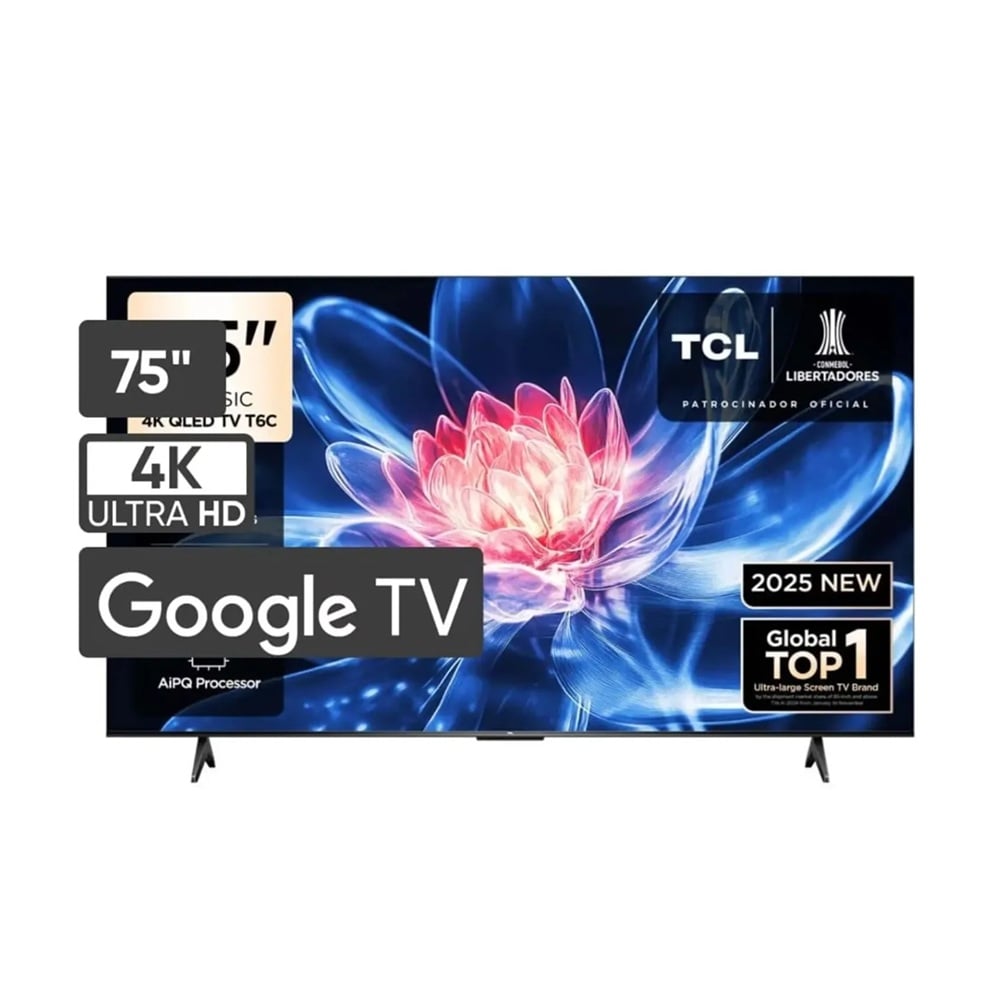 TELEVISOR TCL QLED 75' UHD 4K SMART TV 75T6C - 2