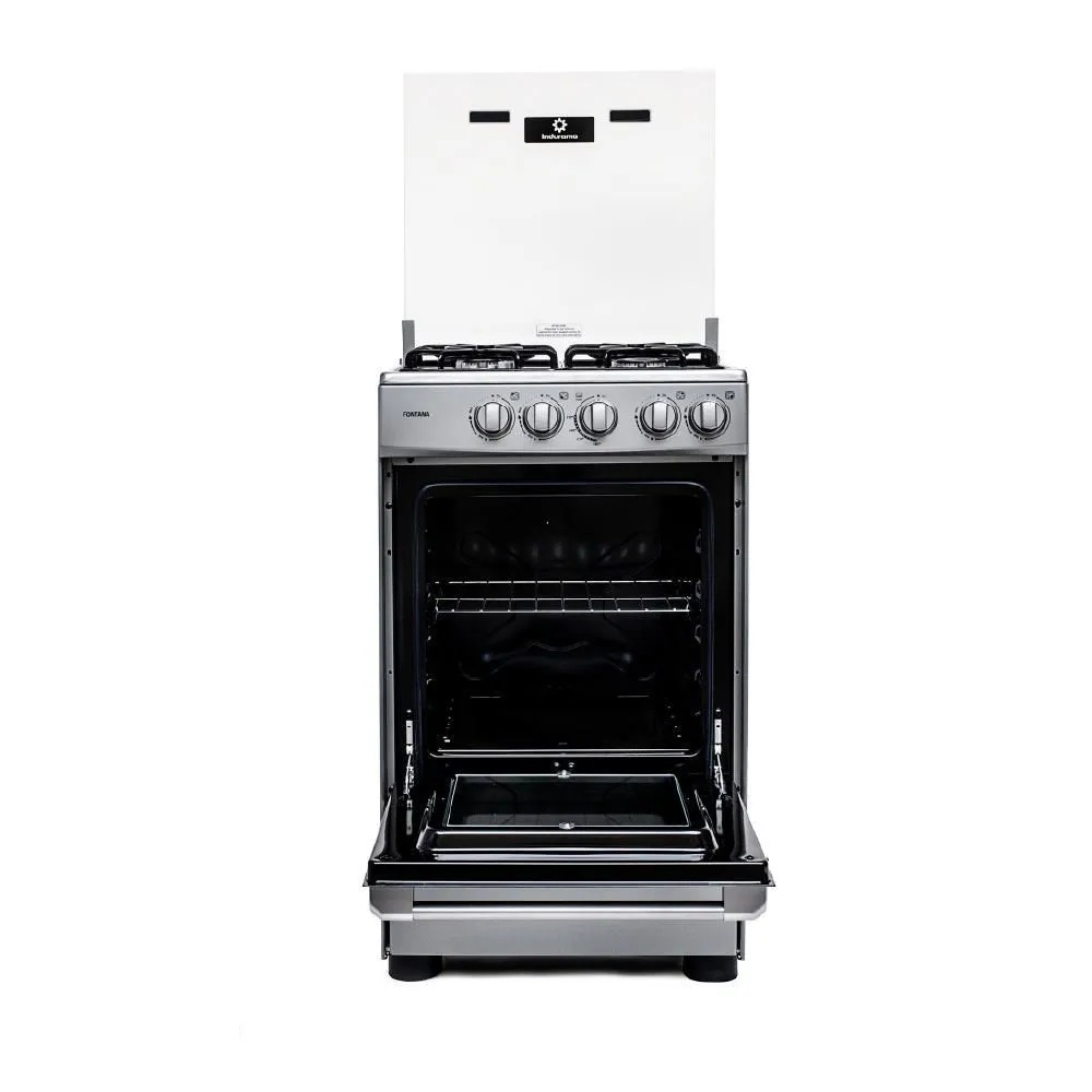 COCINA INDURAMA FONTANA DE PIE A GAS 4 QUEMADORES - 2