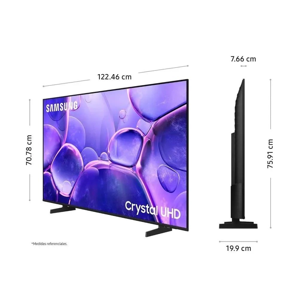 TELEVISOR 55 CRYSTAL UHD SMART TV SAMSUNG UN55U8000FGXPE - 2