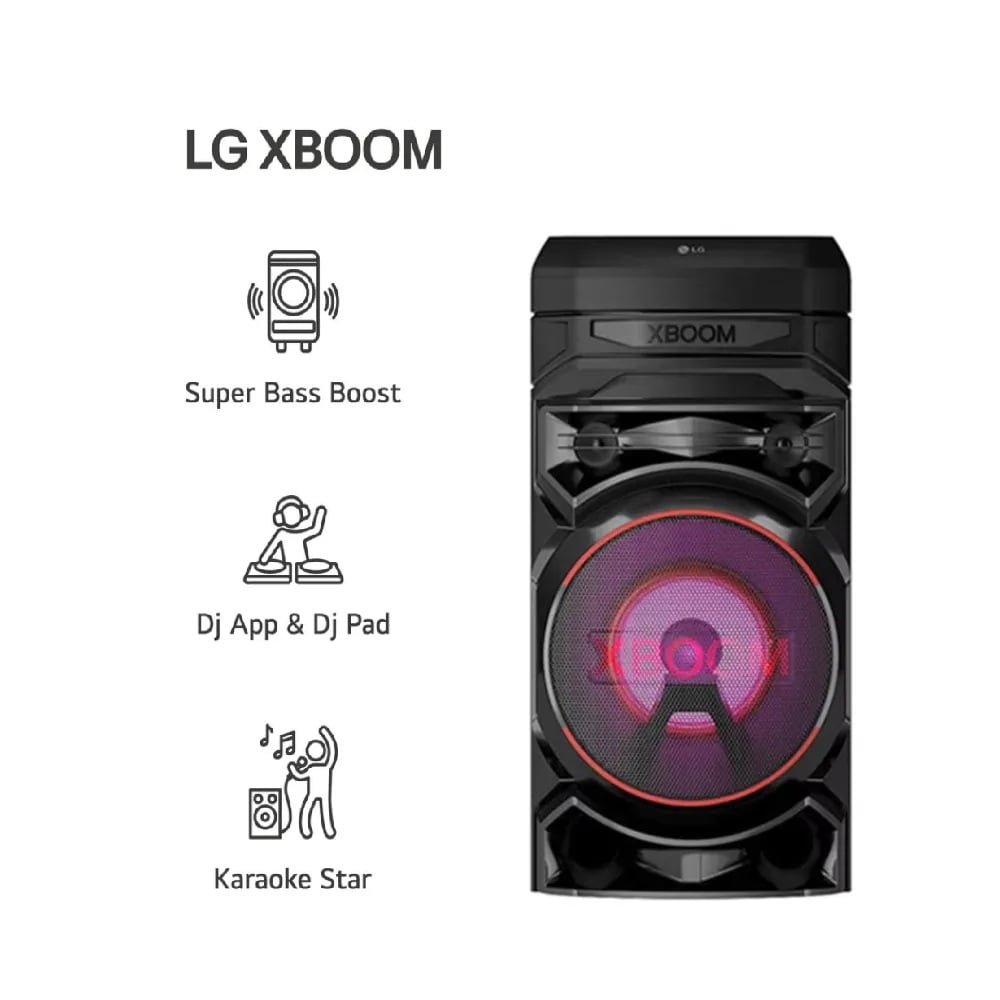 TORRE DE SONIDO LG XBOOM RNC5 ONE BODY, KARAOKE, MULTI BLUE - 3