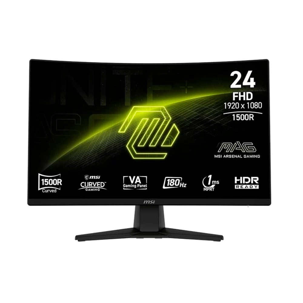 MONITOR GAMING MSI MAG 242C 24' FHD CURVO - 1