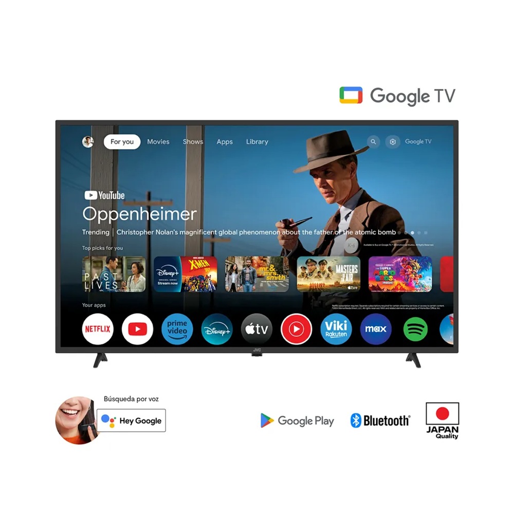 TELEVISOR JVC 43' FHD GOOGLE TV SMART TV - 2