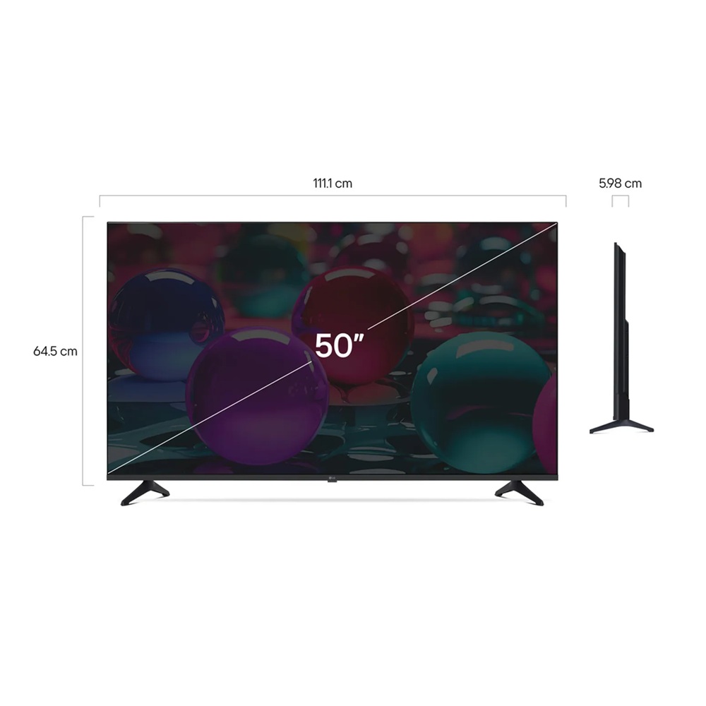 TELEVISOR LG 50' UHD 4K THINQ AI + LG AI MAGIC REMOTE 2025 - 2