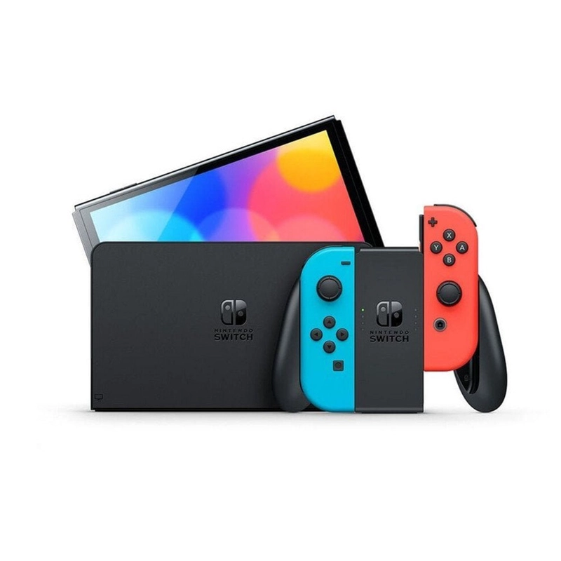 NINTENDO SWITCH NEON MARIO KART 8 BUNDLE + 3 MESES SWITCH - 3