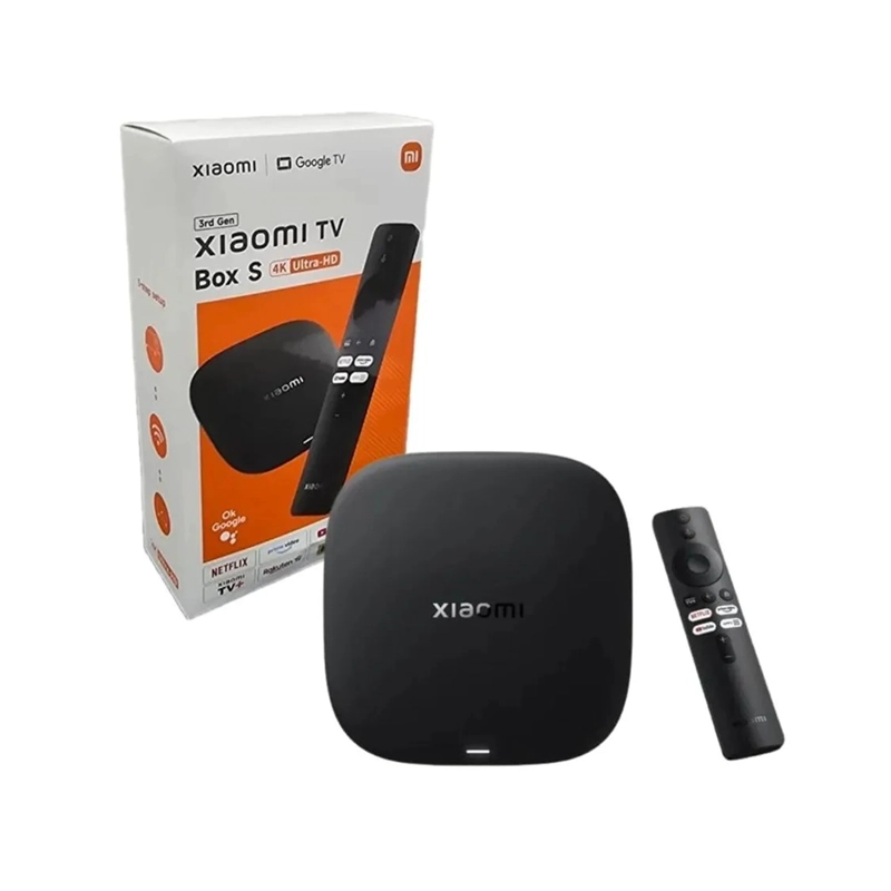 XIAOMI TV BOX S (3RA GENERACIÓN) GOOGLE TV 4K ULTRS-HD - 1