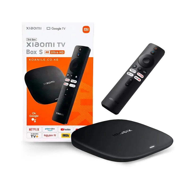 XIAOMI TV BOX S (3RA GENERACIÓN) GOOGLE TV 4K ULTRS-HD - 3