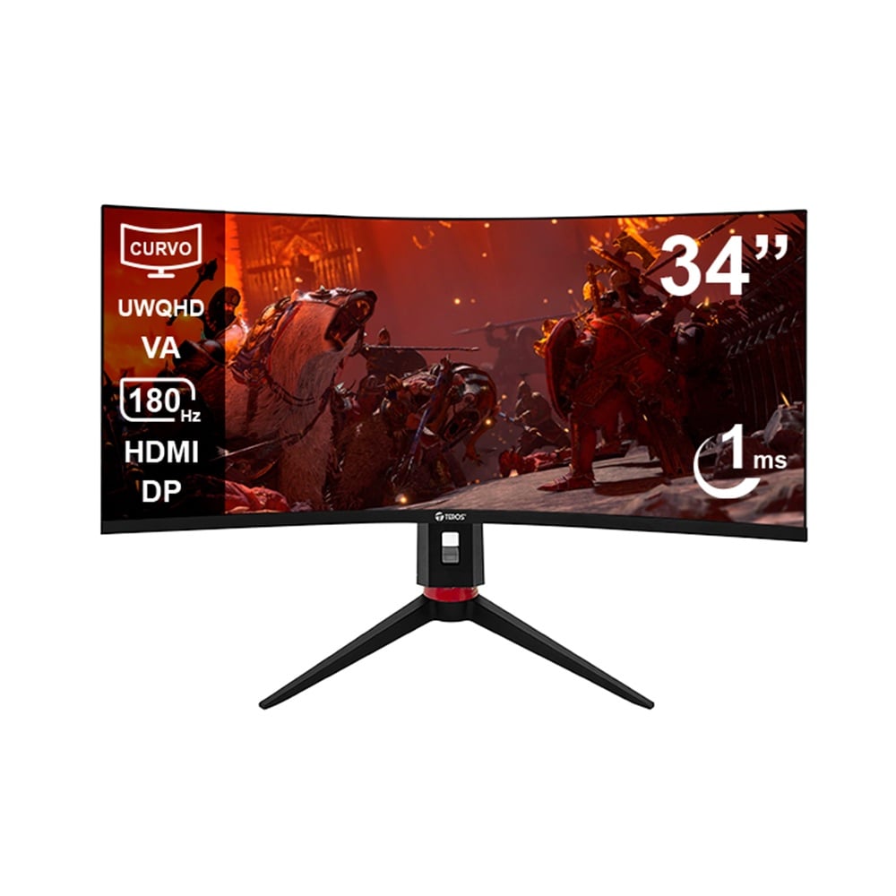MONITOR TEROS GAMING 34' 3412G 2K 1MS CURVO - 1