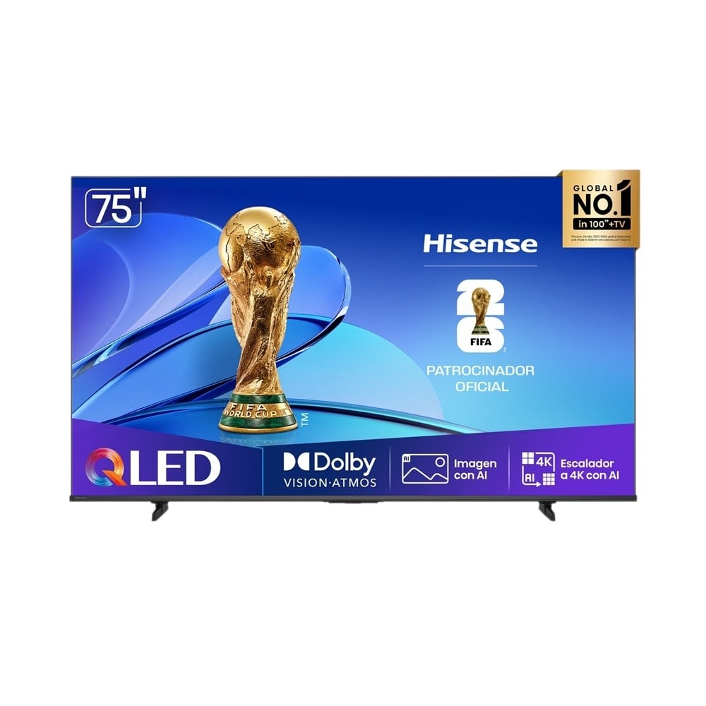 TELEVISOR HISENSE 75' 75Q6QV 2025 QLED 4K UHD VIDAA - 1