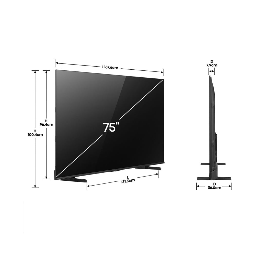 TELEVISOR HISENSE 75' 75Q6QV 2025 QLED 4K UHD VIDAA - 3