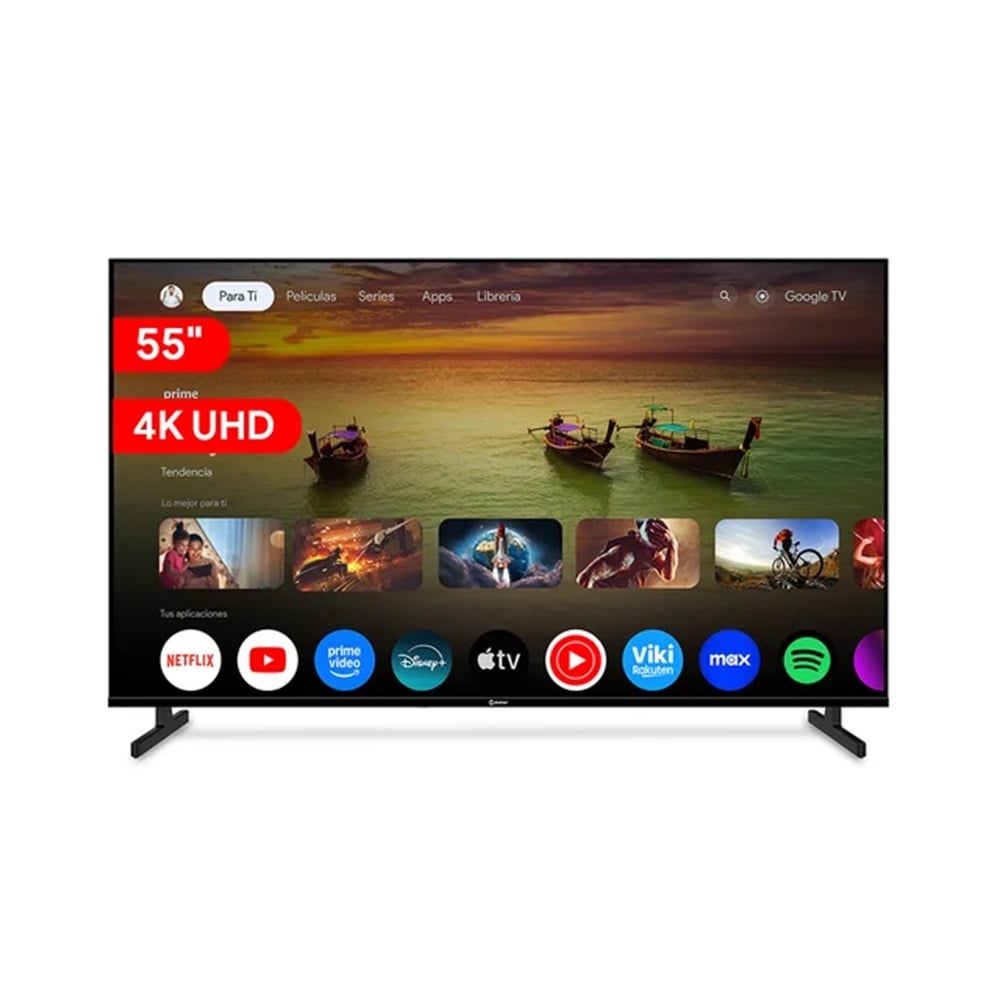 TELEVISOR MIRAY 55' MK55-E2000GBT GOOGLE TV. 2025 LED 4K UHD ANDROID 14 - 1