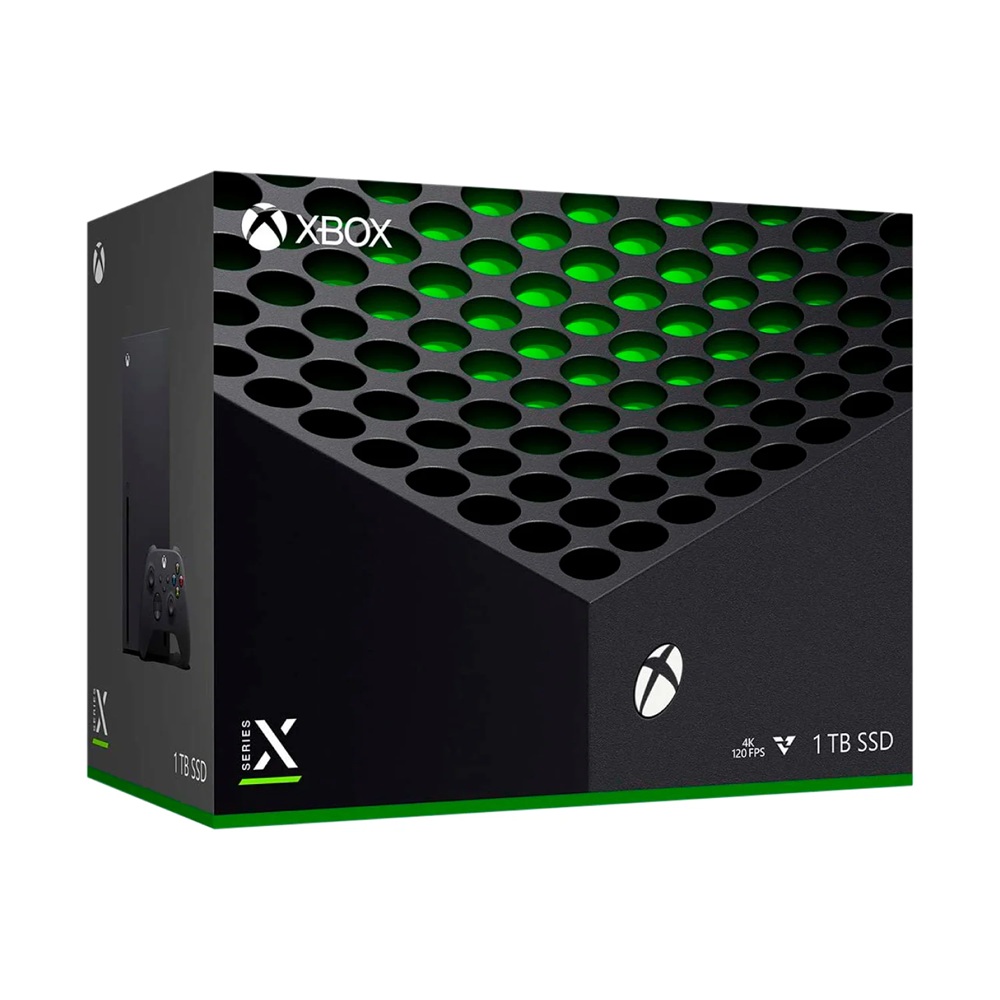 CONSOLA XBOX SERIE X NEGRO 1TB 4K CON LECTOR DE DISCO - 3