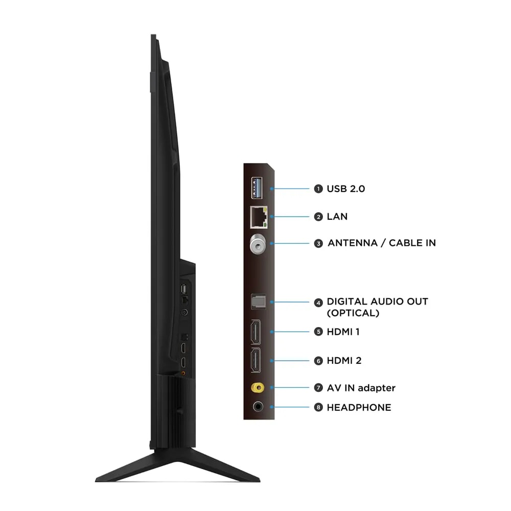 TELEVISOR TCL 50 ' 50S5K FHD 2025 QLED FHD GOOGLE TV - 3