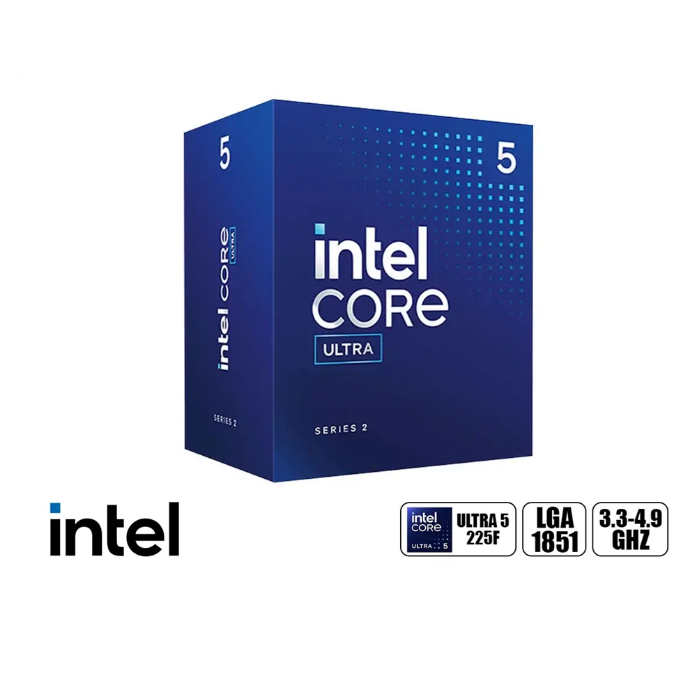PROCESADOR INTEL CORE ULTRA 5 225F LGA1851 - 2