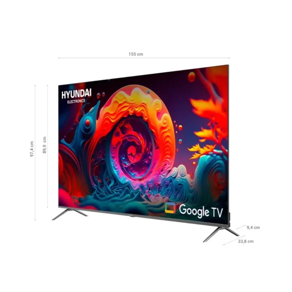 TELEVISOR HYUNDAI 70 ' HYLED7007QG QLED UHD 4K GOOGLE TV - 2