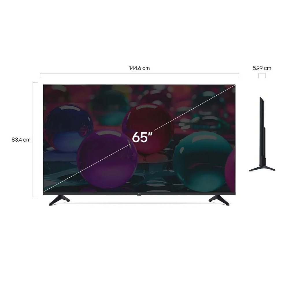 COMBO TELEVISOR LG 65' UHD 4K THINQ AI 65UA7300PSB +AI MAGIC REMOTE + FREIDORA DE AIRE BOMA BM-689 - 3