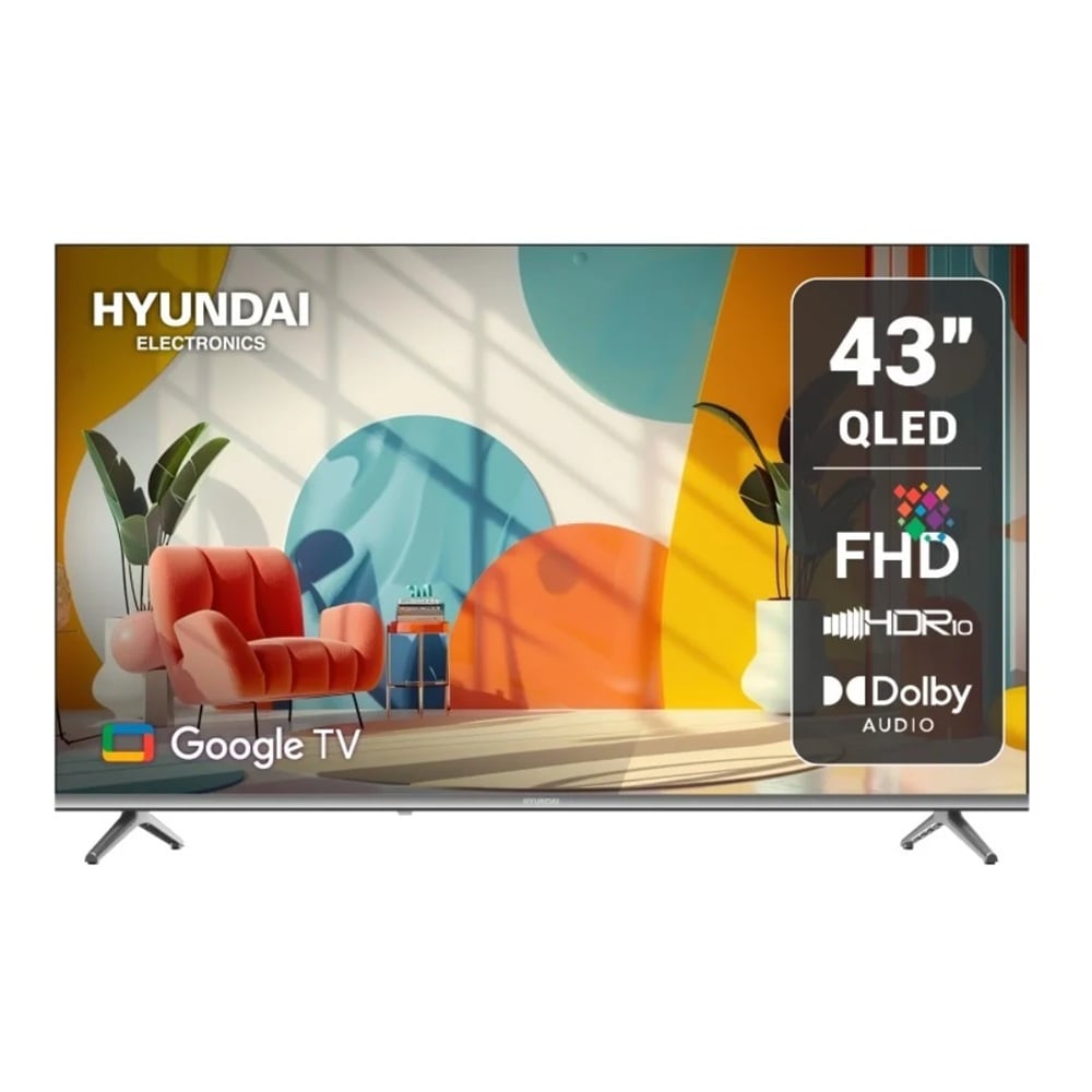 TELEVISOR HYUNDAI 43' HYLED4326QG 2025 FHD 1920X1080 GOOGLE TV - 1