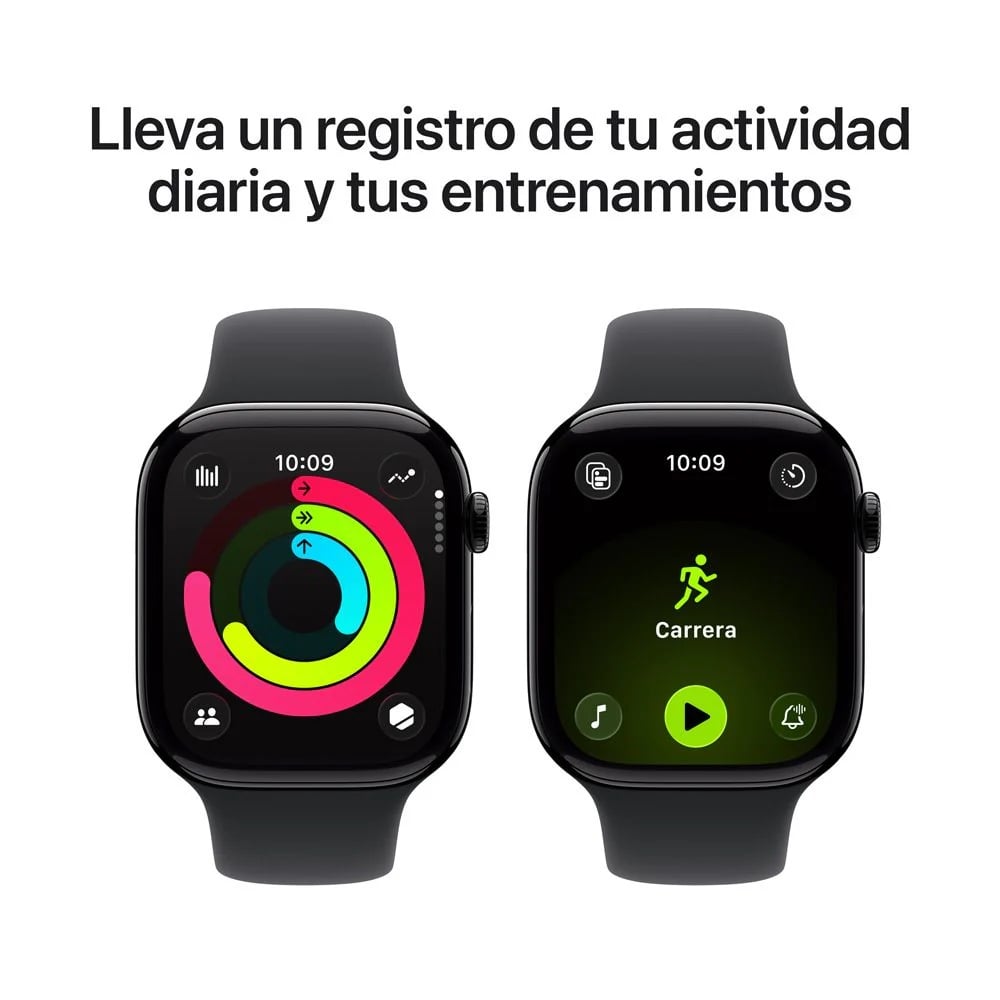APPLE WATCH SERIES 11 GPS 46MM CORREA DEPORTIVA - JET BLACK - 3