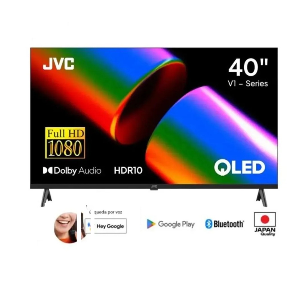 TELEVISOR JVC 40' LT-40KB758 2025 QLED FULL HD(1920 X 1080) GOOGLE TV - 2