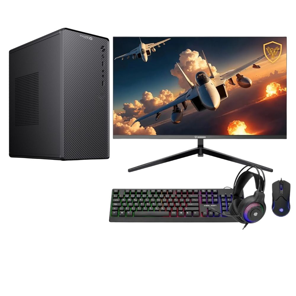 COMBO PC ENKORE AMD RYZEN 7 16GB + 1TB SSD + CASE+ MONITOR 24'+ KIT 4 EN 1 AMD RYZEN 7 1TB SSD 16GB NEGRO + MONITOR FHD 24' - 1