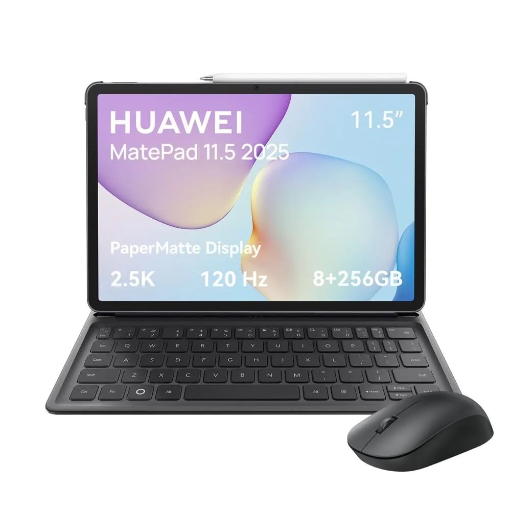 TABLET HUAWEI HUAWEI MATEPAD 11.5 2025 PAPERMATTE + TECLADO, LÁPIZ Y MOUSE 11.5' 256GB 8GB GRIS - 1