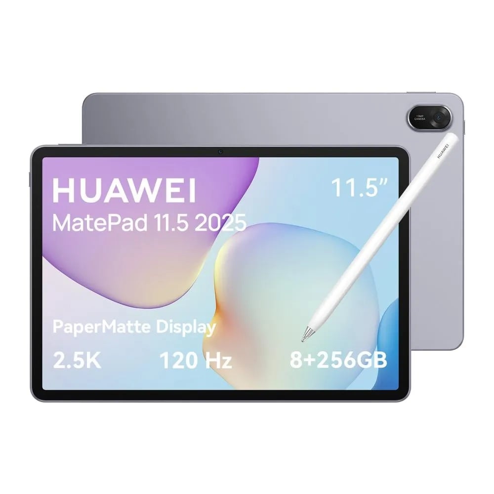 TABLET HUAWEI HUAWEI MATEPAD 11.5 2025 PAPERMATTE + TECLADO, LÁPIZ Y MOUSE 11.5' 256GB 8GB GRIS - 2