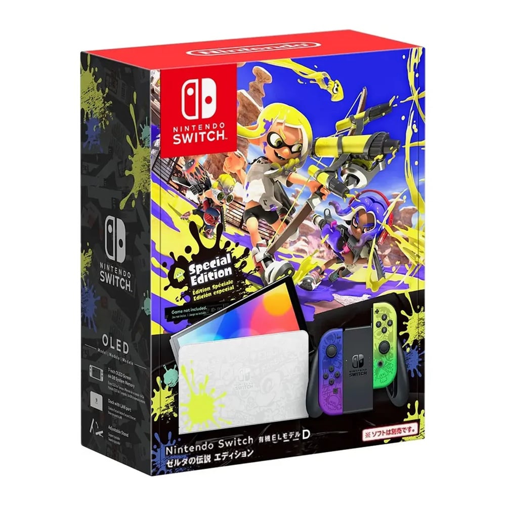 NINTENDO SWITCH OLED EDICION SPLATOON 3 VERSION JAPONESA - 1