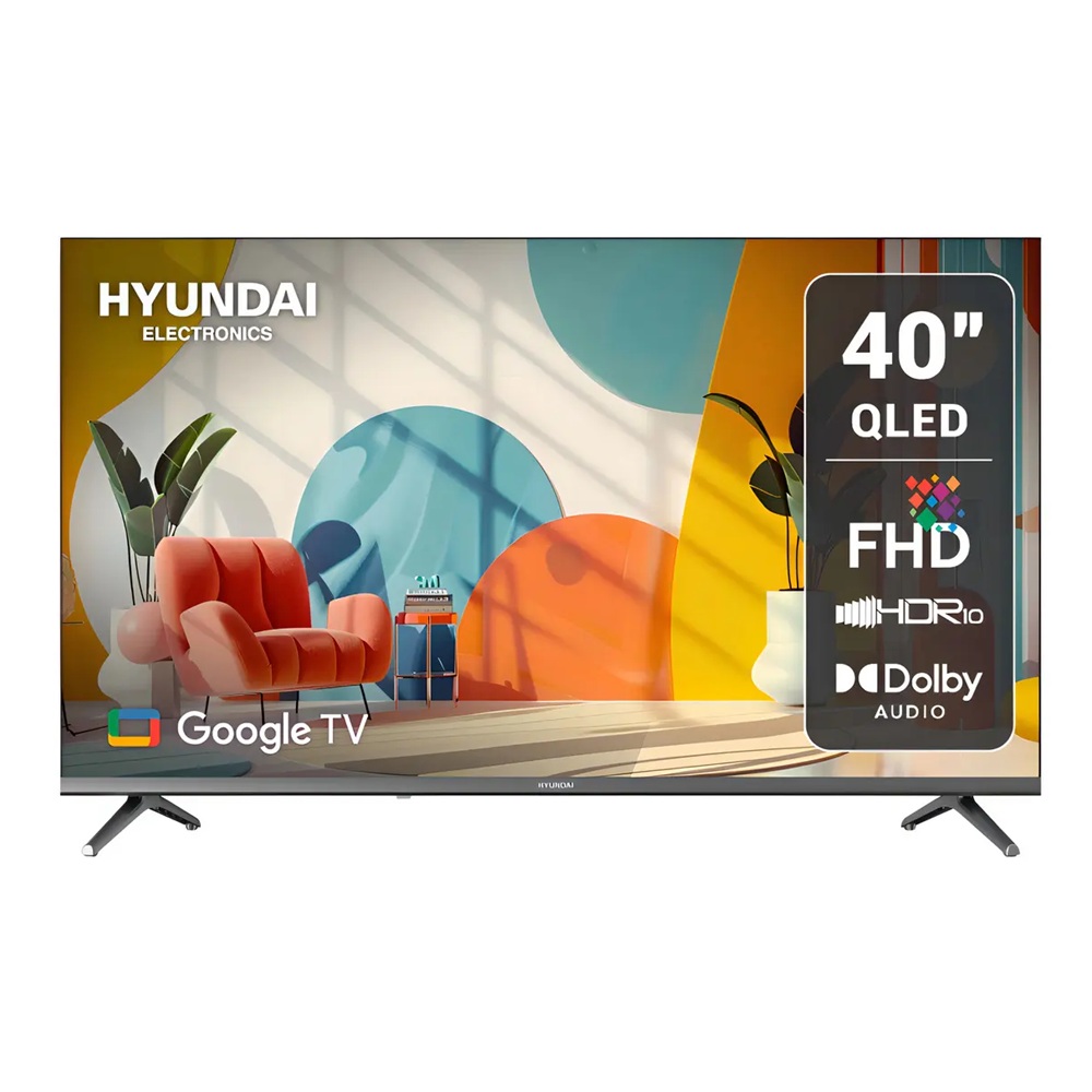 TELEVISOR HYUNDAI 40 ' HYLED4029QG 2025 QLED FULL HD(1920X1080) GOOGLE TV - 1