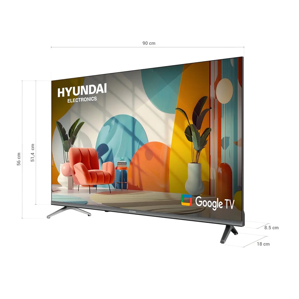 TELEVISOR HYUNDAI 40 ' HYLED4029QG 2025 QLED FULL HD(1920X1080) GOOGLE TV - 3