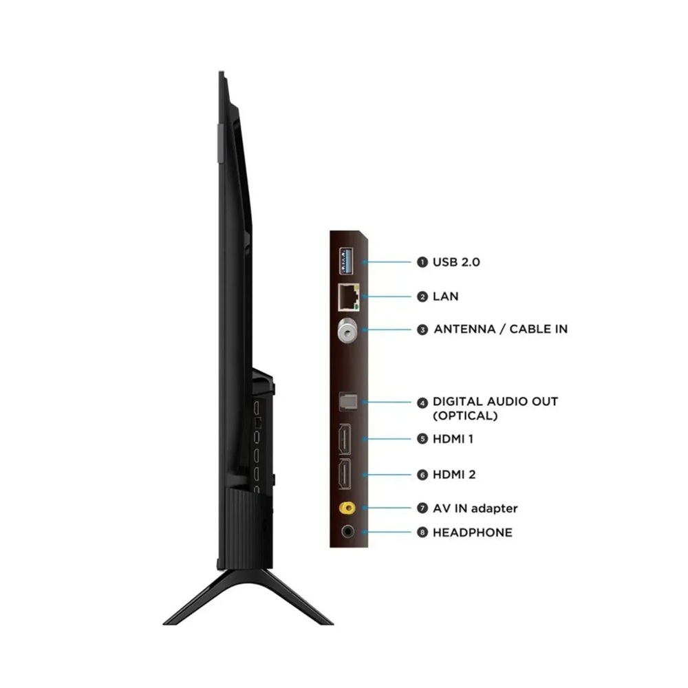 TELEVISOR TCL 32 ' QLED FULL HD SMART TV 2025 QLED FULL HD GOOGLE TV - 3