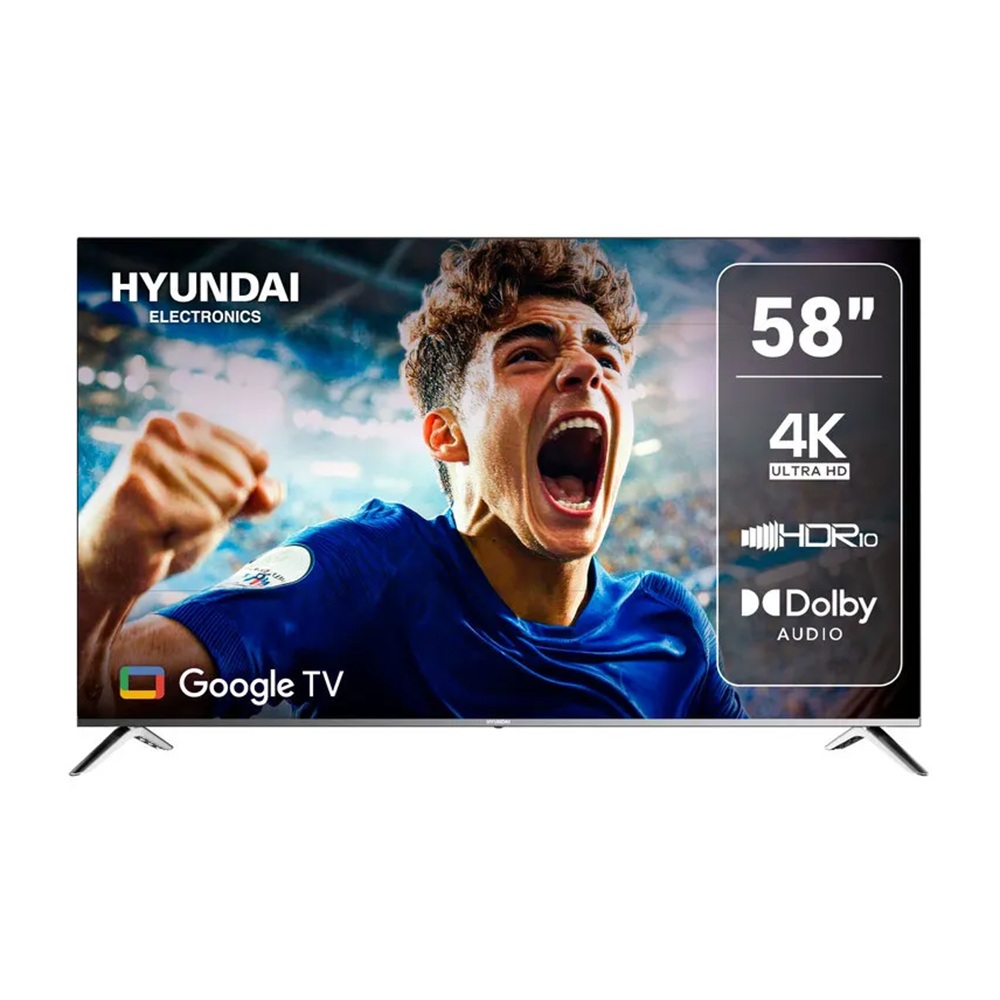 TELEVISOR HYUNDAI 58 ' HYLED5812G 2025 LED 4K UHD(3840 × 2160) GOOGLE TV - 1