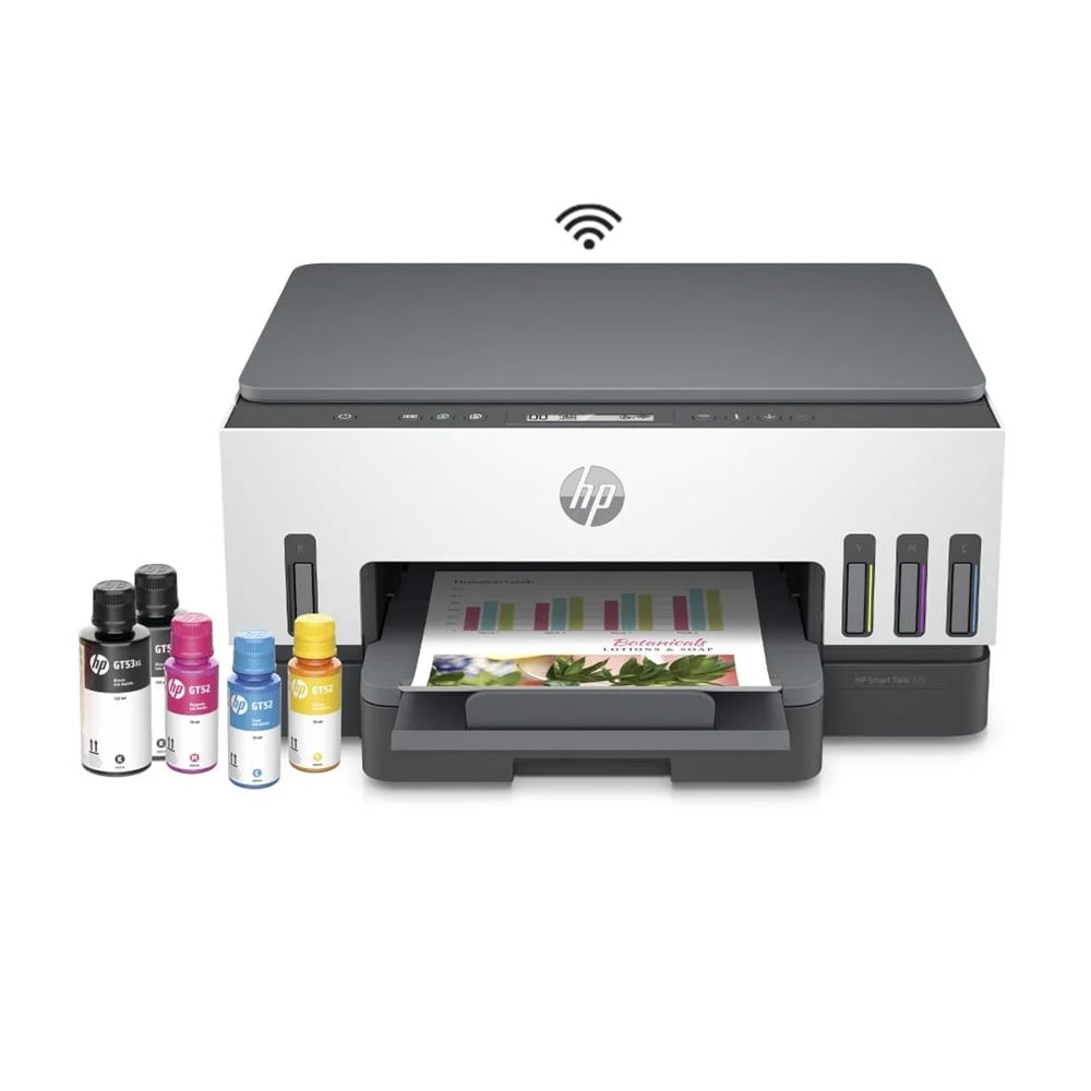 IMPRESORA MULTIFUNCIONAL HP SMART TANK 720 BLANCO – WIFI - 1