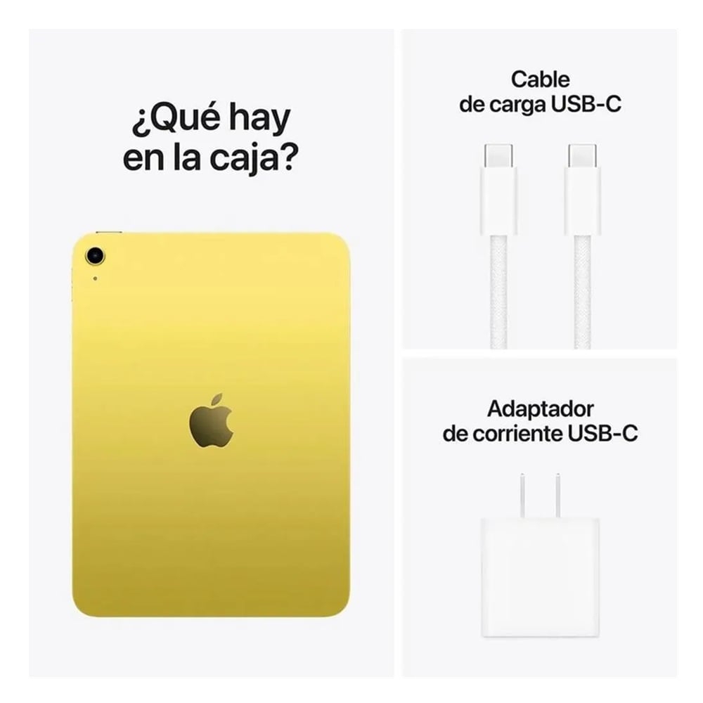 IPAD A16 WI-FI MD4D4CL/A 11' 128GB 6GB YELLOW - 3