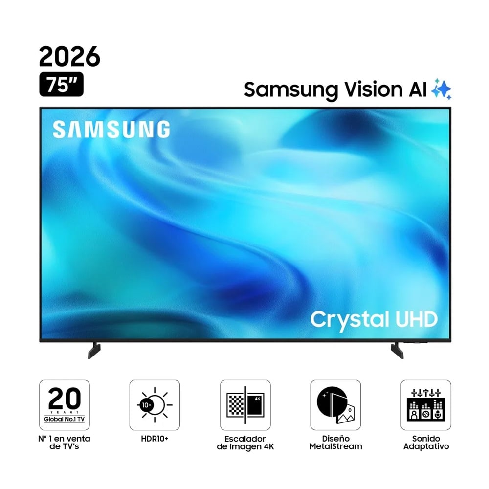 TELEVISOR SAMSUNG 75 ' UN75U8000HGXPE 2026 LED 4K UHD(3840 X 2160) TIZEN - 2