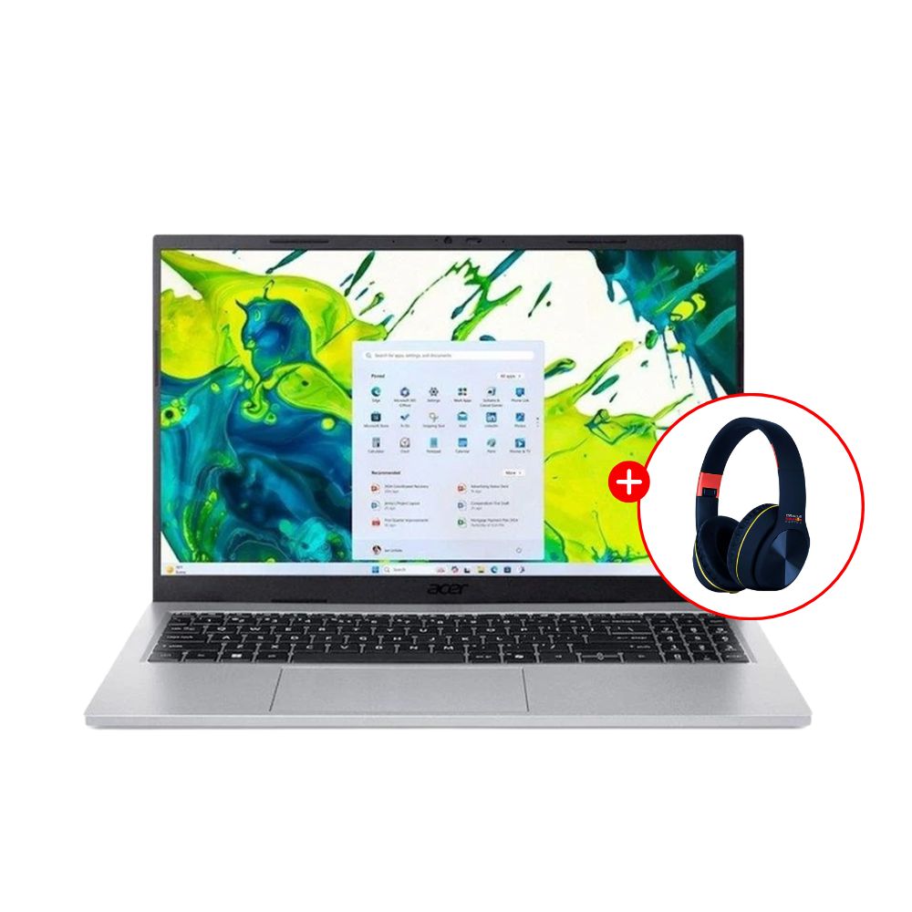 COMBO LAPTOP ACER ASPIRE GO 15 AG15-72P-74U2 15.6' INTEL + AUDIFONOS ORACLE RB-HP160 - 1