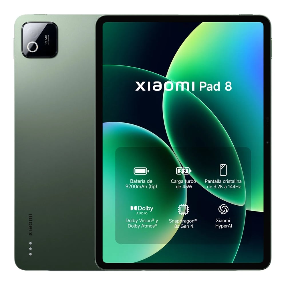 TABLET XIAOMI PAD 8 11.2' 256GB 8GB GREEN - 1