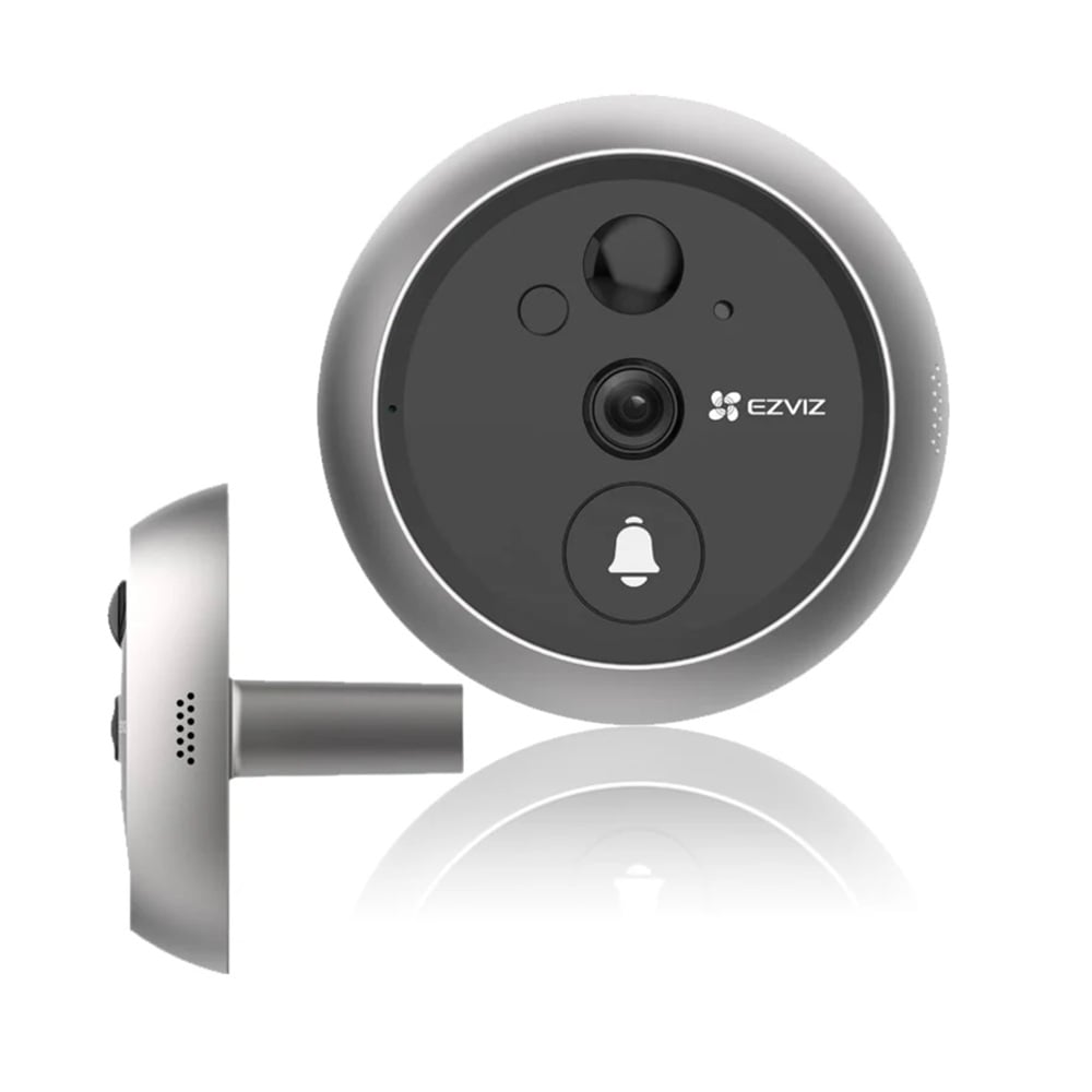 TIMBRE MIRILLA EZVIZ INTELIGENTE WIFI 3MP 2K CON PANTALLA - 2