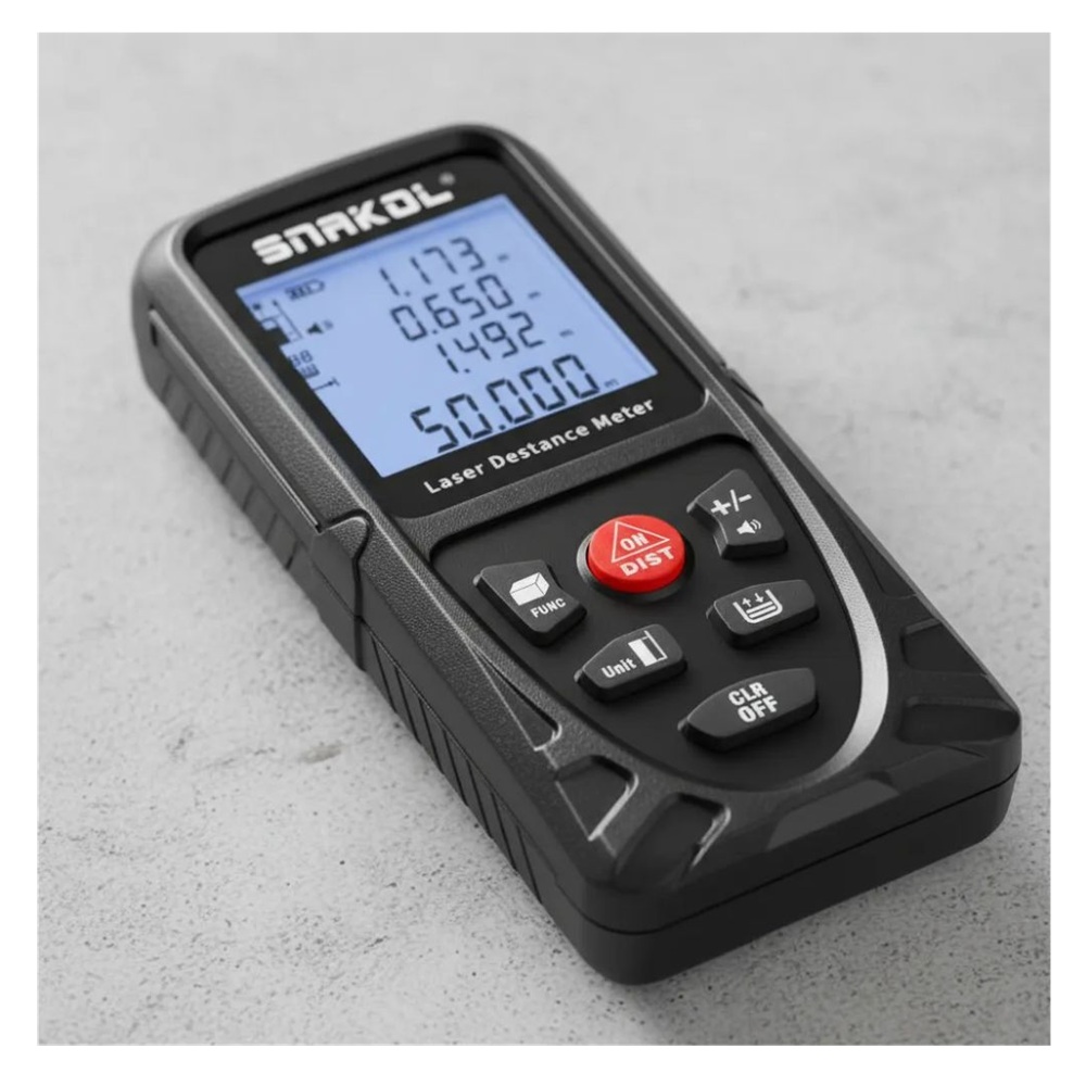MEDIDOR DE DISTANCIA LÁSER SNAKOL 40M - 3