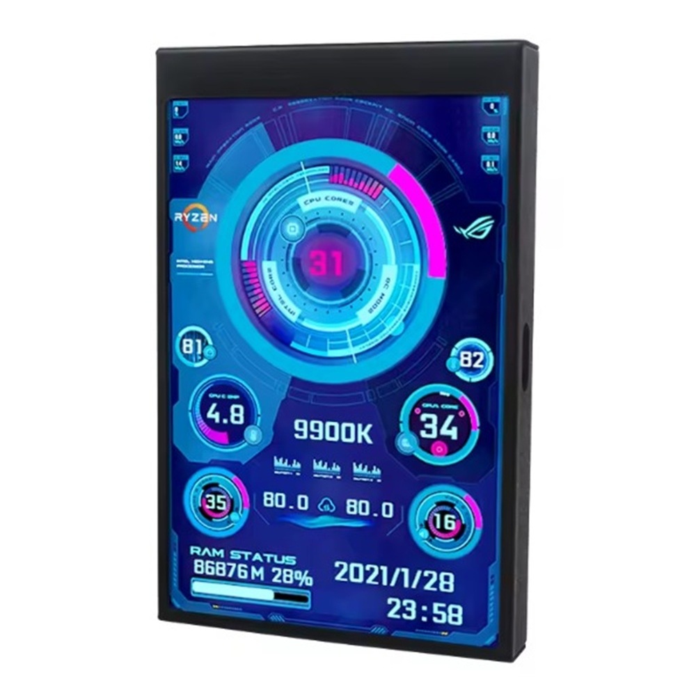 MINI MONITOR IPS 3.5' USB TIPO-C - 1