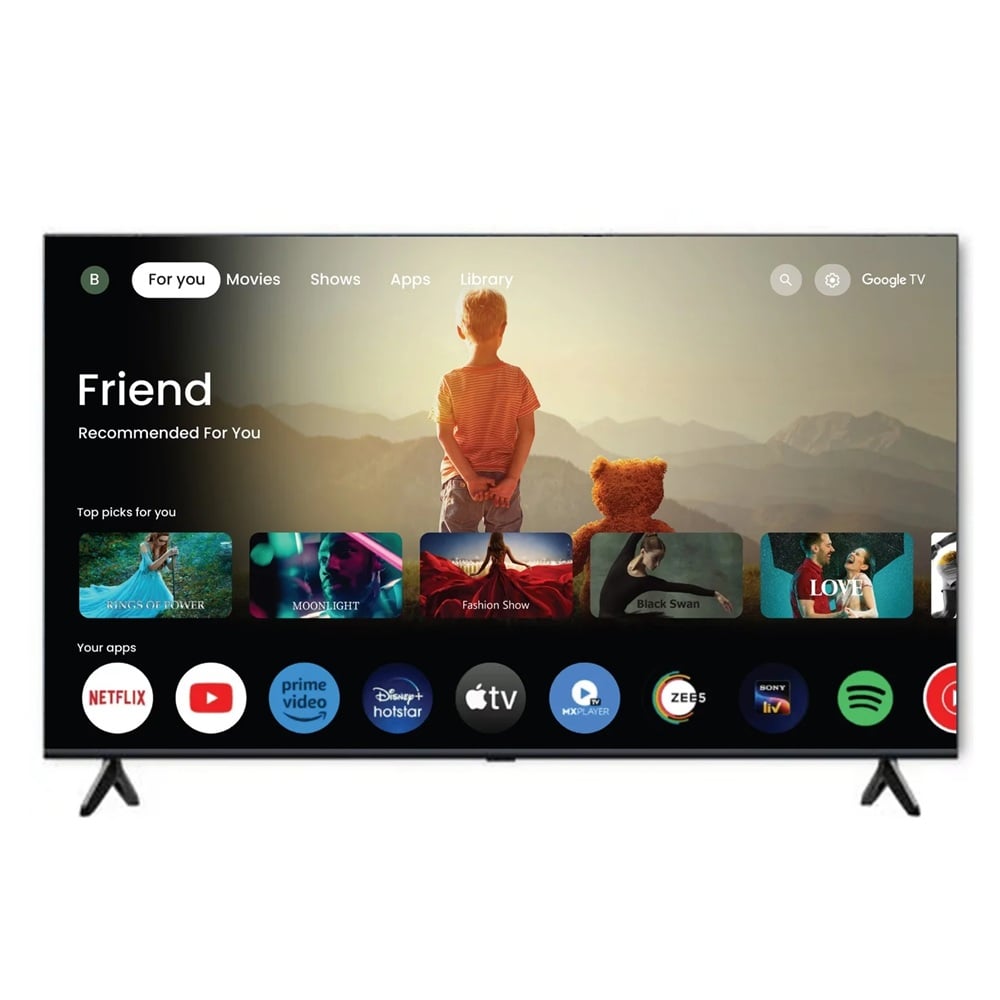 TELEVISOR BLACKLINE 55' BL55-T6210QD 2024 QLED 3840 × 2160 GOOGLE TV - 1