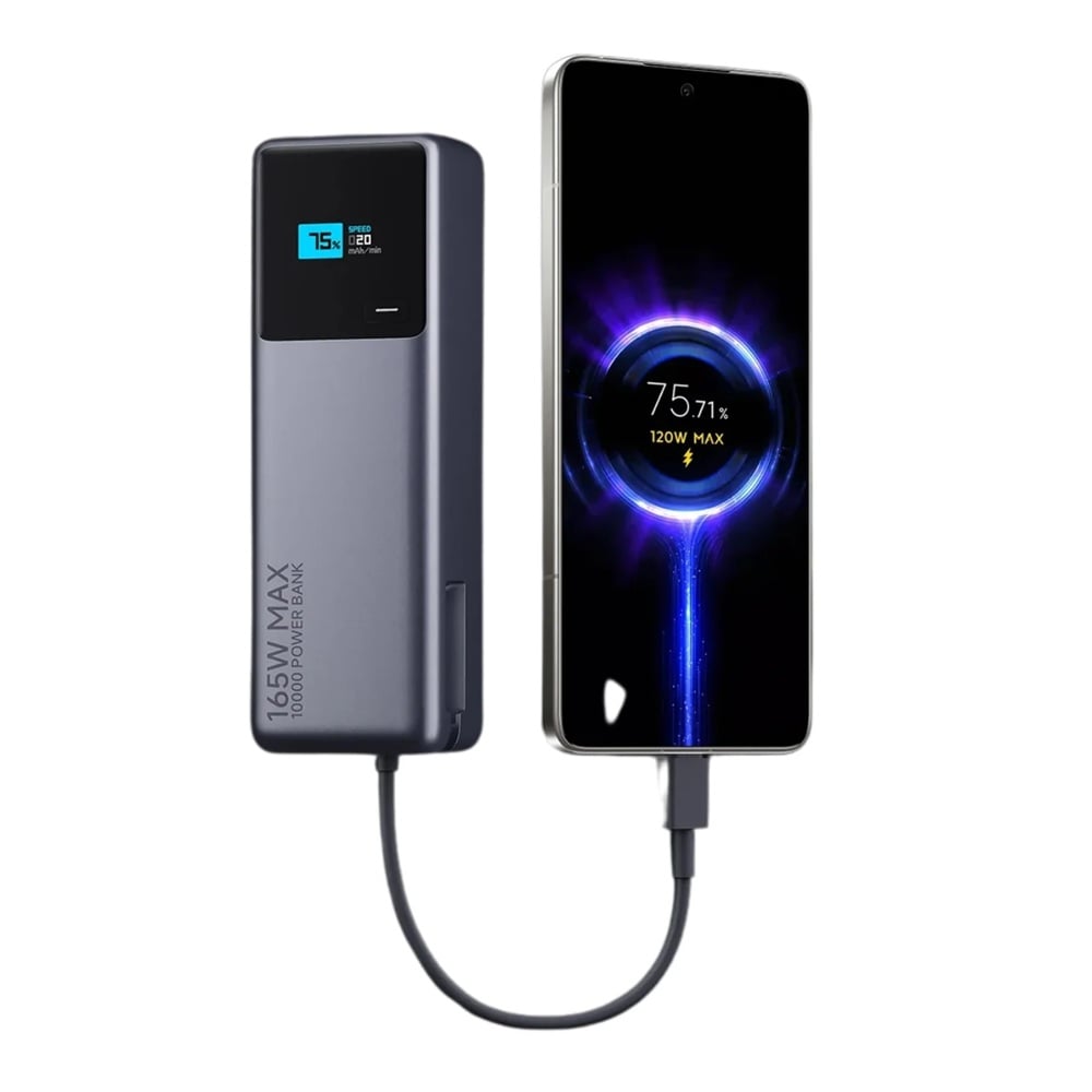 POWERBANK XIAOMI 165W POWER BANK 10000MAH INTEGRATED CABLE - 3