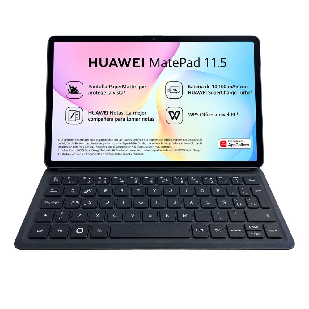 TABLET HUAWEI HUAWEI MATEPAD 11.5 2025 PAPERMATTE + TECLADO, 11.5' 256GB 8GB GRIS - 1