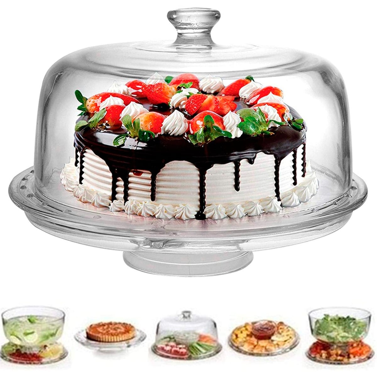 Porta Torta Multiuso para Centro de Mesa - 1