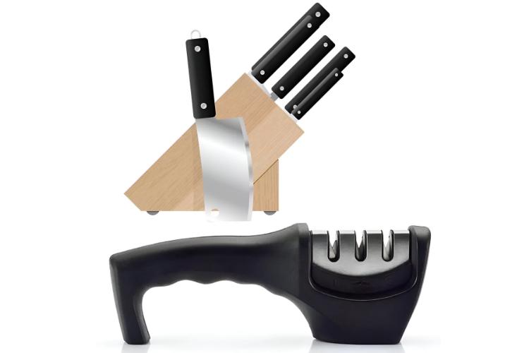 AFILADOR DE CUCHILLOS ERGONÓMICO - 4