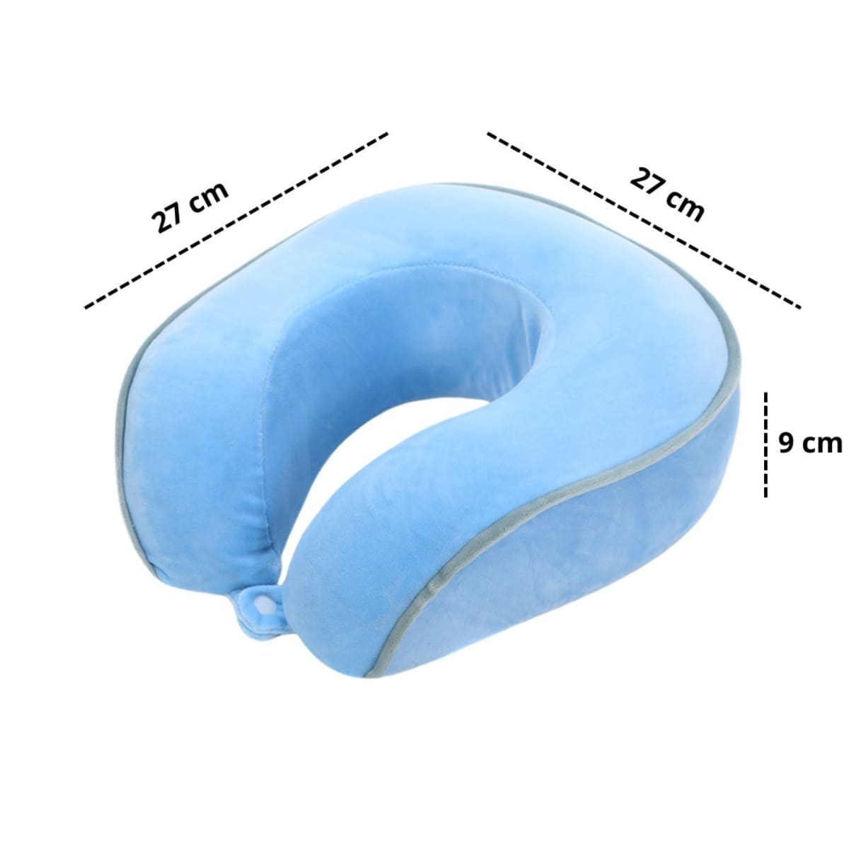 COJÍN PARA CUELLO ALMOHADILLA CERVICAL DE VIAJE MODELO FRANJA M3 - 5