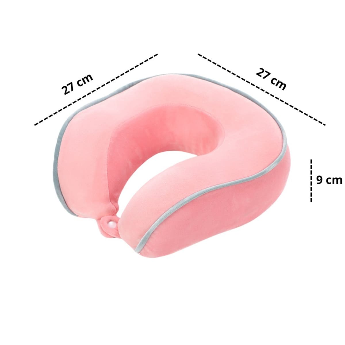 COJÍN PARA CUELLO ALMOHADILLA CERVICAL DE VIAJE MODELO FRANJA M5 - 7